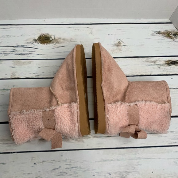 NEW Olivia Miller Girl pink boots - Picture 4 of 7